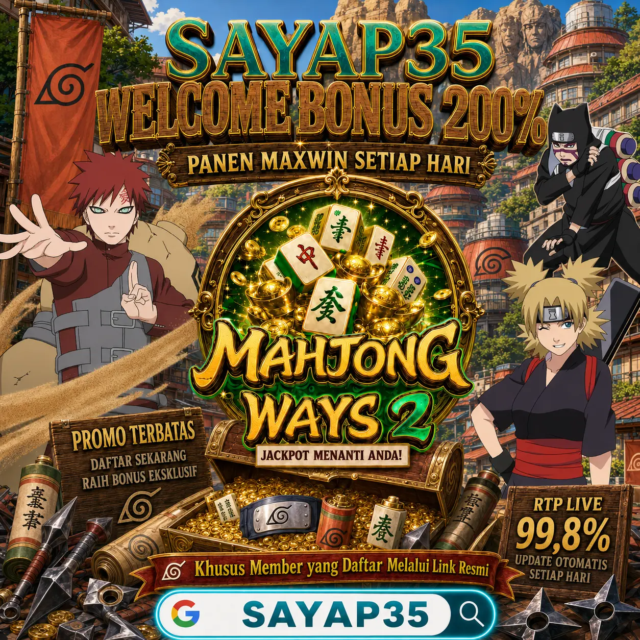 Sayap35 • 35 Jalur Sayap Membuka Bonus Menuju Jackpot Utama!